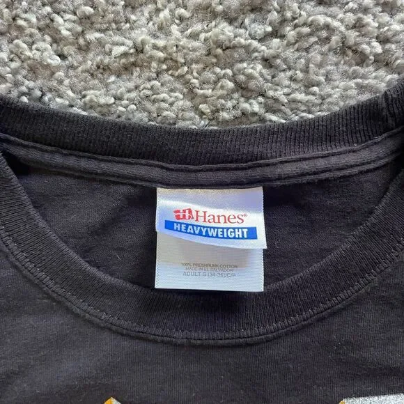 Vintage Y2K AC/DC TNT Black Band Album T Shirt Mens Size Small - Picture 3 of 6